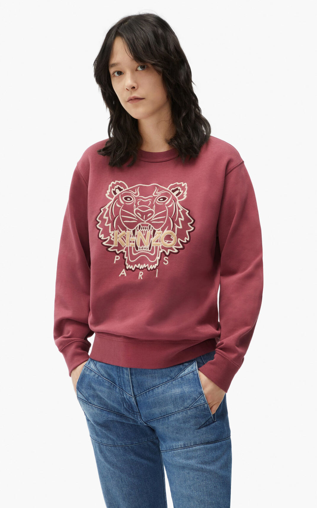 Kenzo Tiger Melegítő Felső Női Fekete | ID.496699